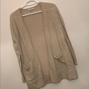 MADEWELL // CREAM CARDIGAN